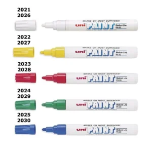 Marker UniPaint ROSU